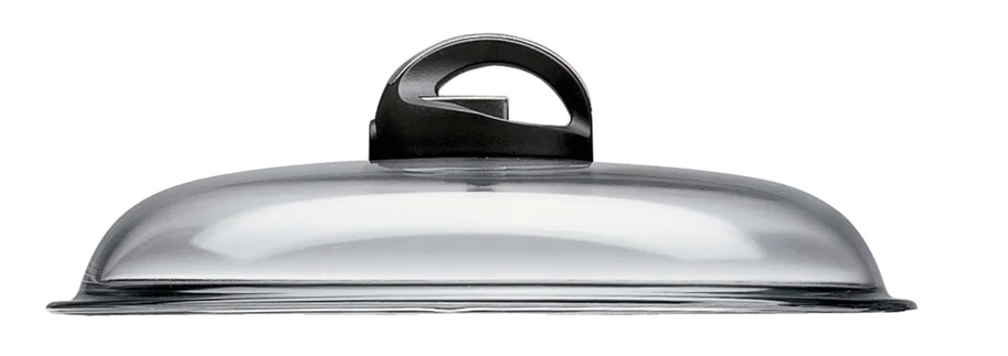 Glasdeckel mit Dampfventil hoch D16cm