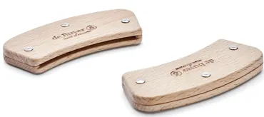 2er Set Alchimy Loqy Griff abnehmbar aus Buchenholz