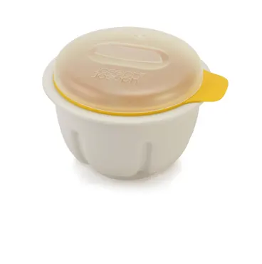 M-Poach MW Eier-Pochierer, gelb weiss, 10x11.7x8.5cm