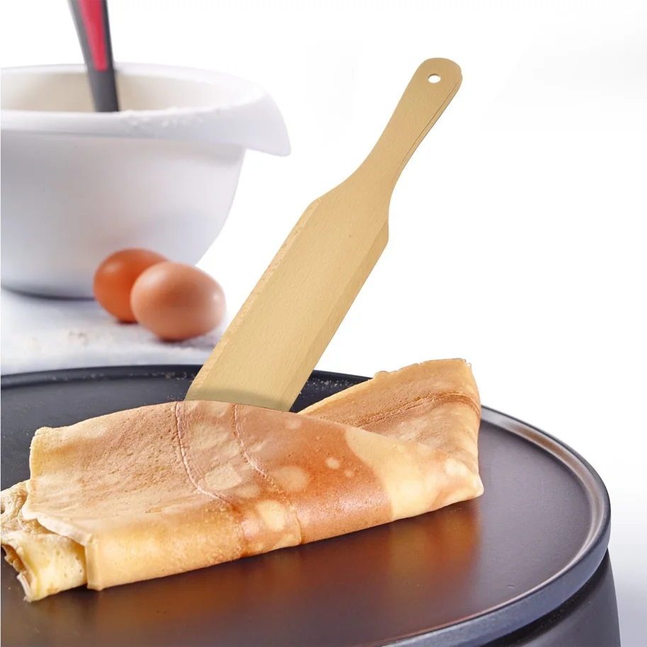 2-tlg. Set Crêpes Spatel und Teigverteiler Woody