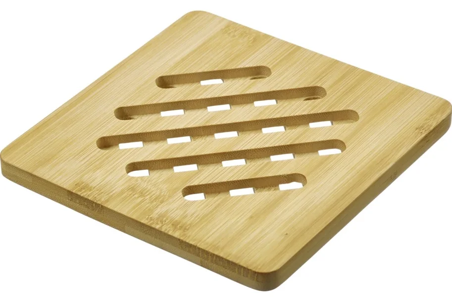 2er Set Untersetzer quadratisch Tapas und Friends, 17x17cm