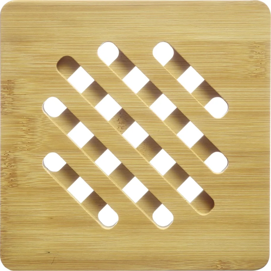 2er Set Untersetzer quadratisch Tapas und Friends, 17x17cm