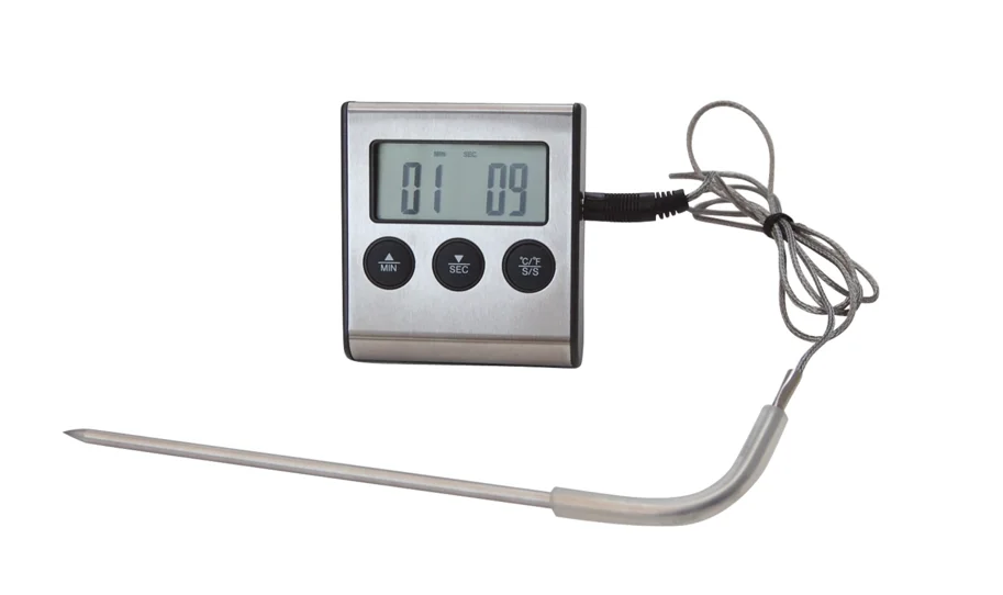 Ei Einstechthermometer mit Sonde bis +250