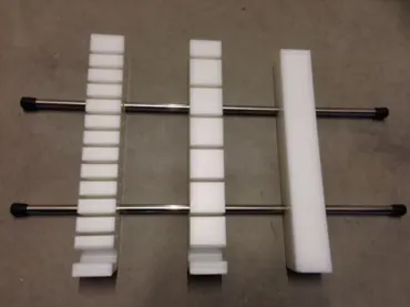 Messerblock verstellbar passt GN 1/1 Schale