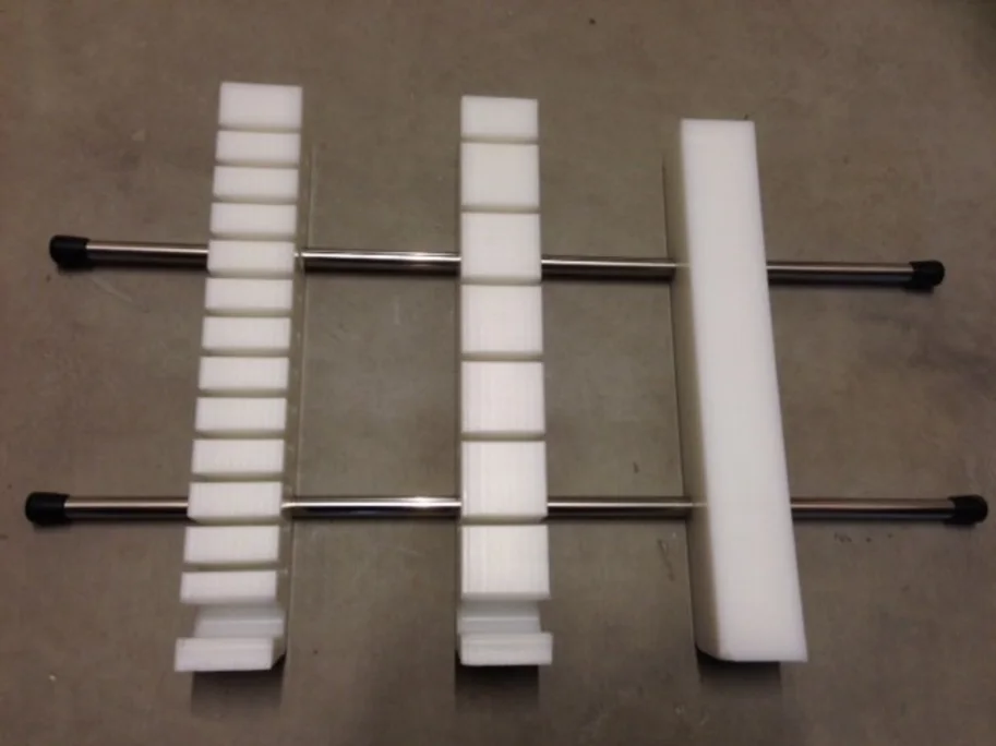 Messerblock verstellbar passt GN 1/1 Schale