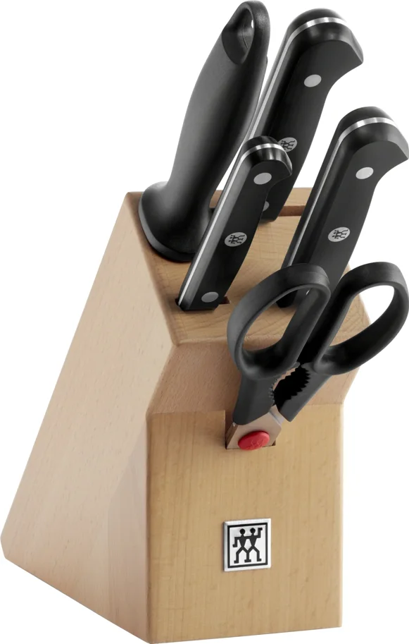 6tlg. Gourmet Messerblock natur (Promo 20)