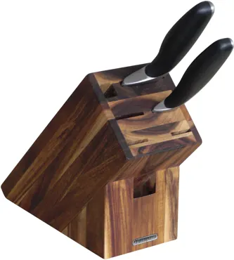 Akazie Messerblock 6er 22x9.5x20cm