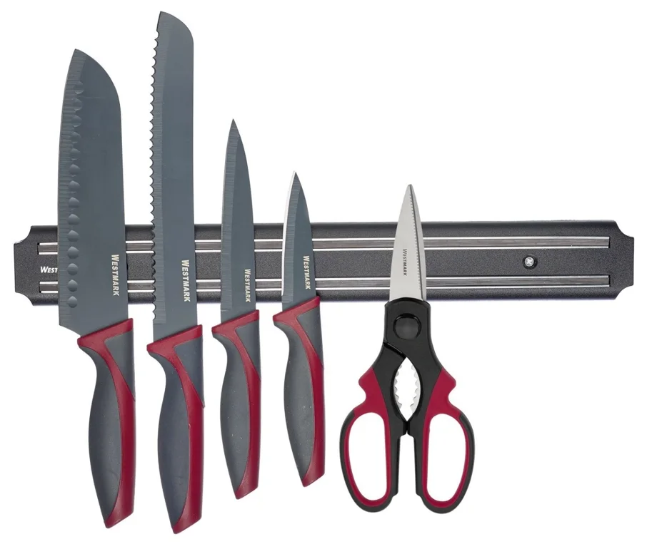 Messerleiste magnetisch 38cm, schwarz