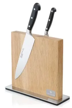 Magnet-Messerblock, Eiche 28 x 9 x 25,5 cm