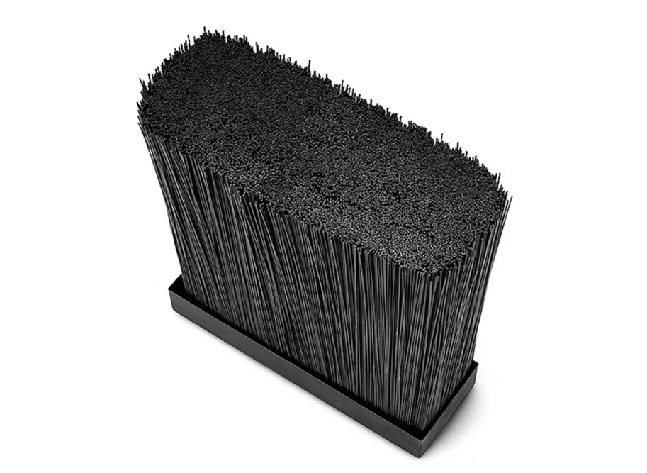 Gummibaum Messerbl. schräg flex. Einsatz/Behälter,31x9x28 cm