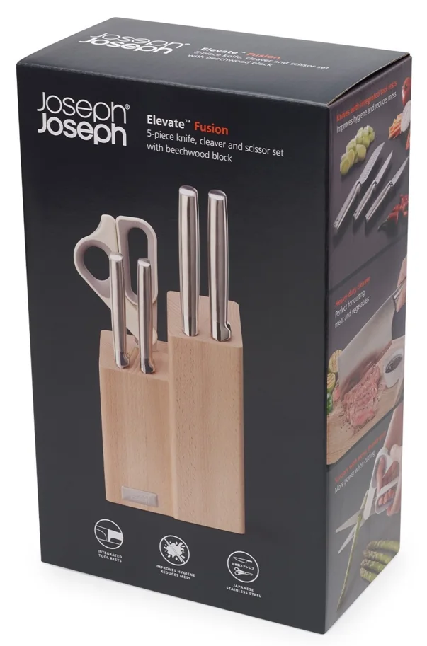 Elevate Fusion 5er-Block Messer & Schere