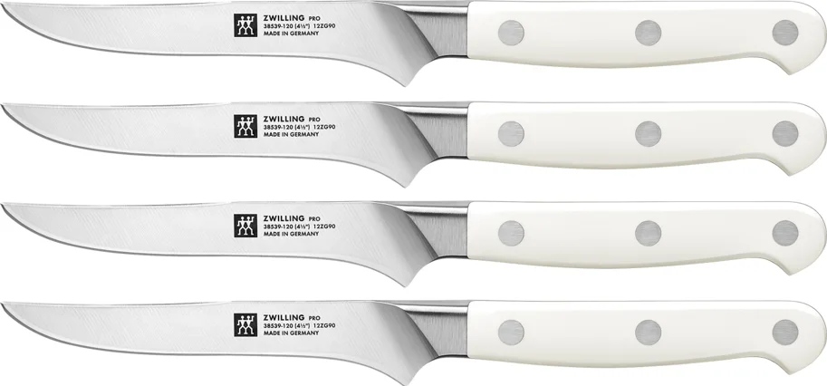 4tlg. Pro le blanc Steakmesserset