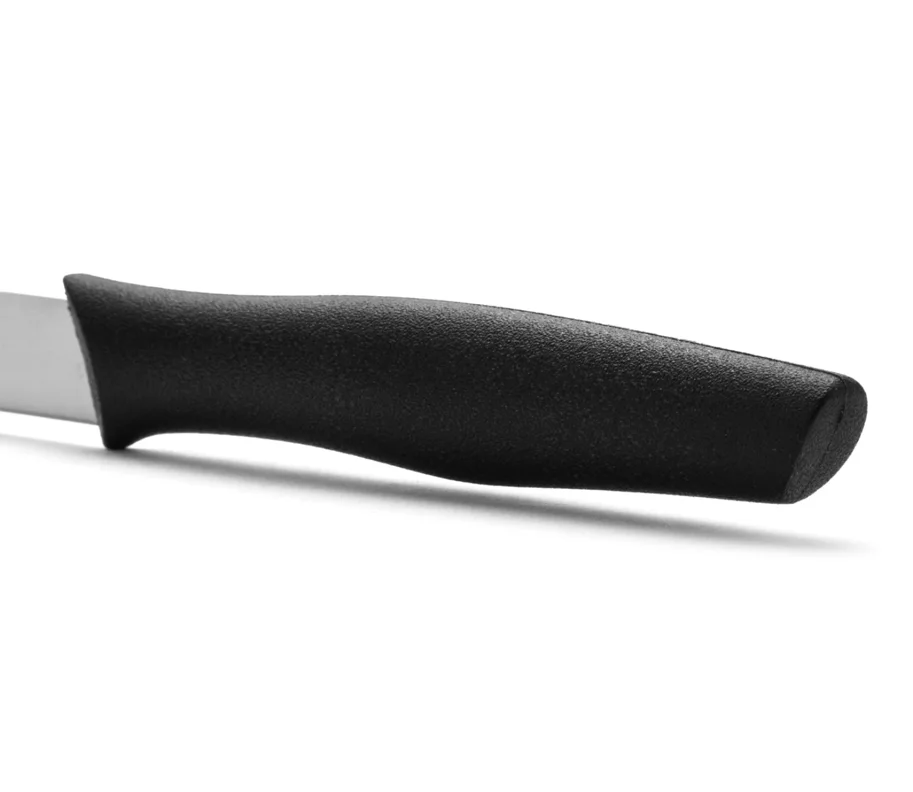 Nova Rüstmesser glatt Klinge 8.5cm Griff schwarz