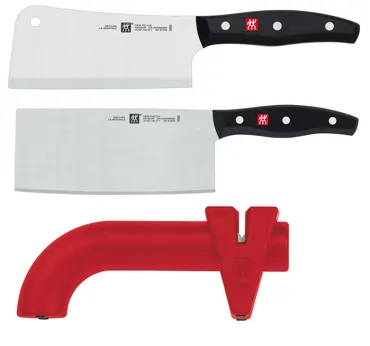 3tlg. Asia Set Cleaver,Chin.Chef Schär.