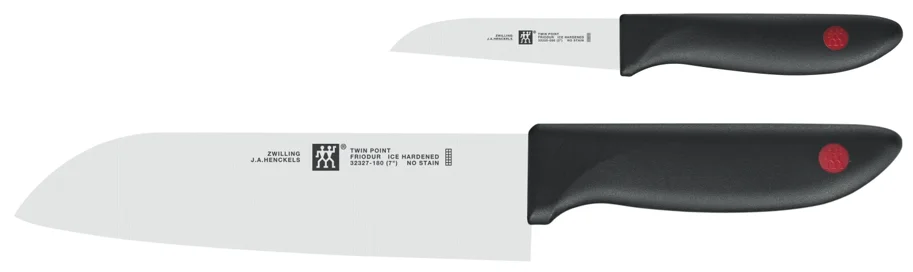 2tlg. Twin Point Messerset (Gemüse+Santokumesser)