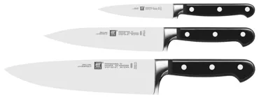 3tlg. Professional S Messerset (Spick/Fleisch/Kochmesser)