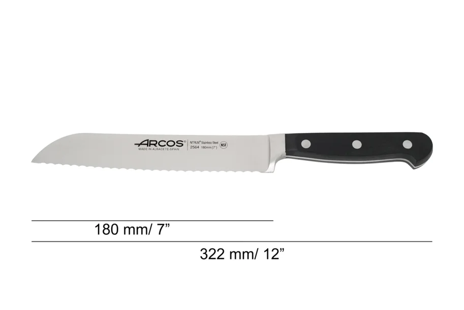 Clasica Brotmesser geschmiedet Klinge 18cm