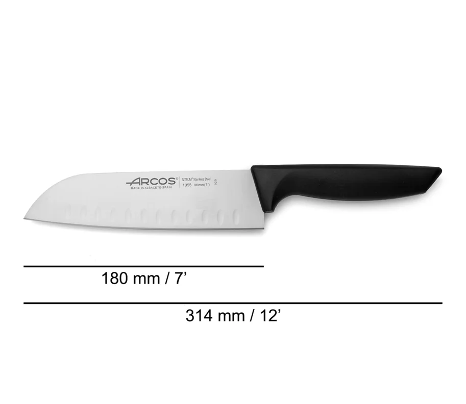 Niza Santoku Messer Klinge 18cm