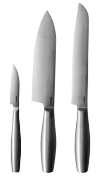 3tlg Copenhagen Küchenmesser Set