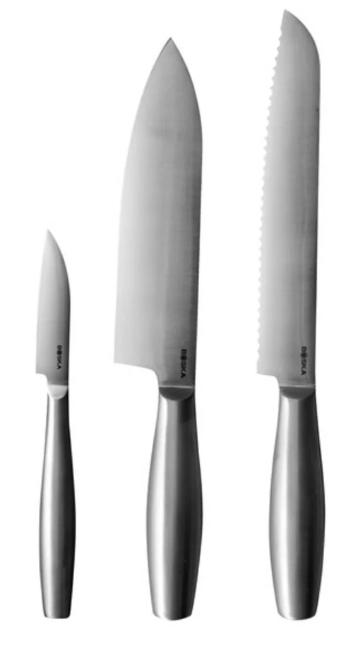 3tlg Copenhagen Küchenmesser Set