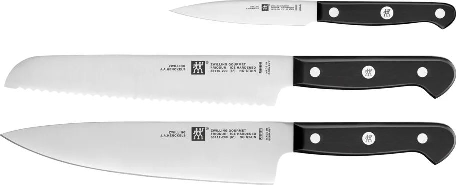 3tlg. Gourmet Messerset