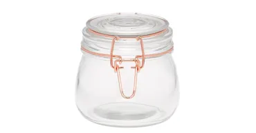 Aufbewahrungsglas mit Kupferverschluss 500 ml