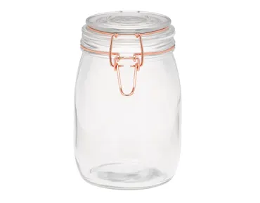 Aufbewahrungsglas mit Kupferverschluss 1000 ml