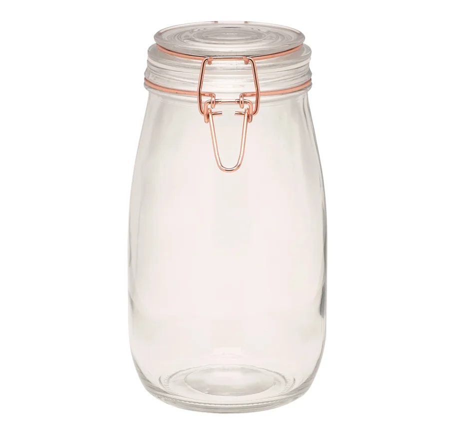 Aufbewahrungsglas mit Kupferverschluss 1500 ml
