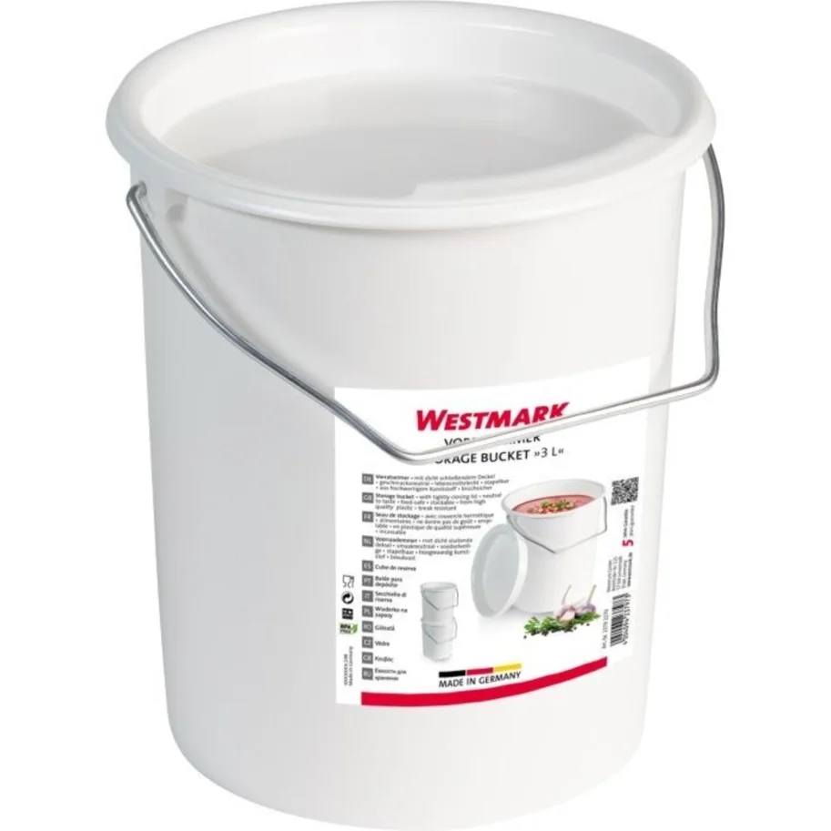 Milch und Vorratseimer Maxi, D17.6cm, H20cm, 3 lt
