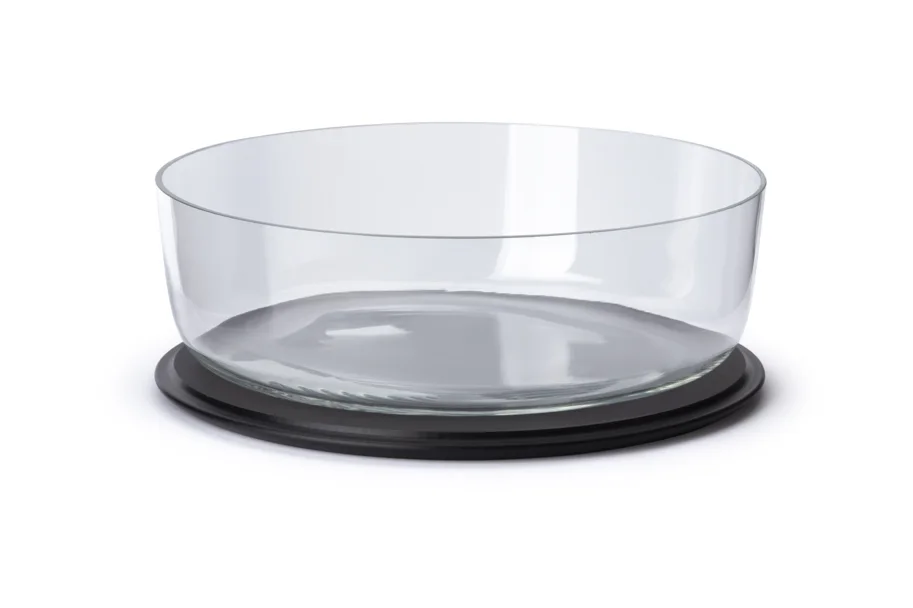 2tlg. Duracore Käseglocke u. Deckelschüssel, 27cm