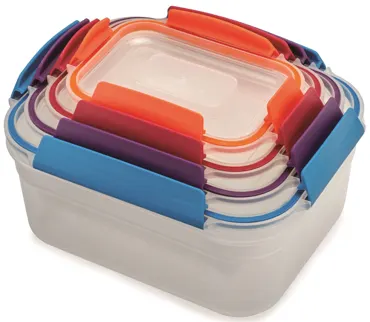 Nest Lock multicolor Vorratsdosenset 4tlg.