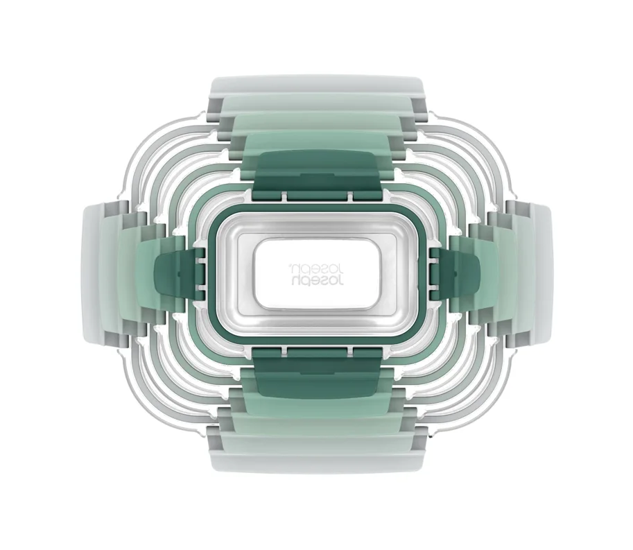 Nest Lock Sage Vorratsdosenset 5tlg., 20x16.3cm