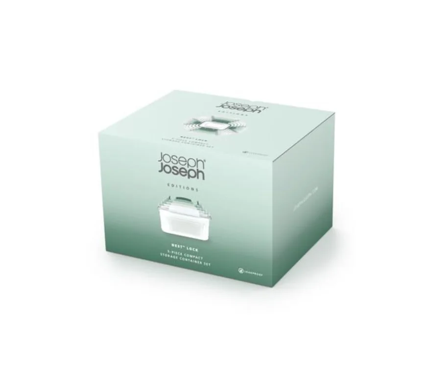 Nest Lock Sage Vorratsdosenset 5tlg., 20x16.3cm