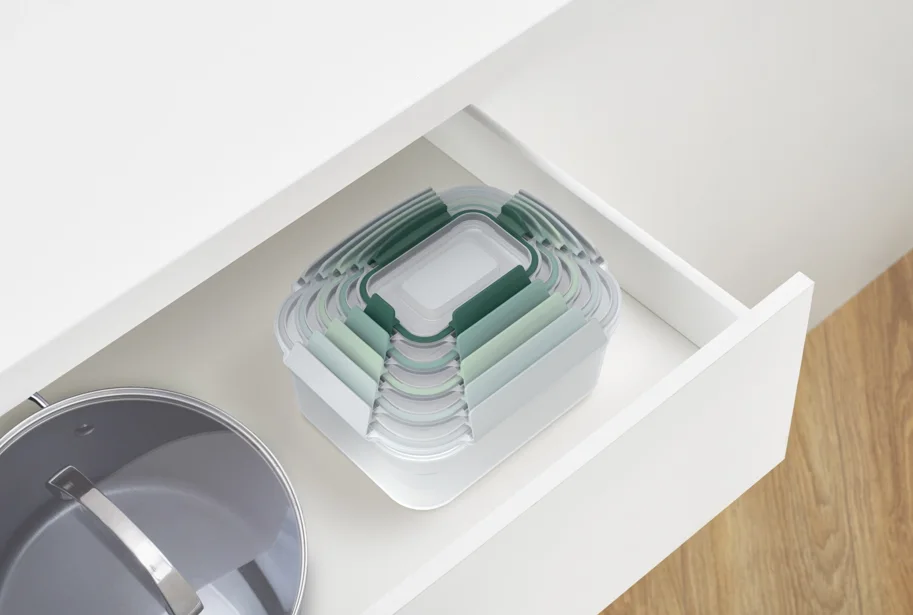 Nest Lock Sage Vorratsdosenset 5tlg., 20x16.3cm