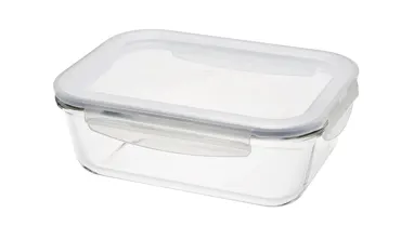 Ofenglas Behälter mit Deckel rechteckig 1lt 20x15x7.5cm