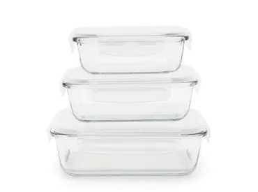 3er Set Vorratsdose m.Ventil, rechtg 1l,65cl,40cl