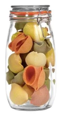 Aufbewahrungsglas mit Bügelverschluss 1.55l