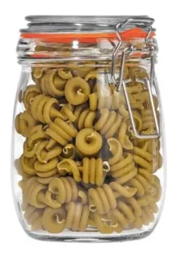 Aufbewahrungsglas mit Bügelverschluss 750ml