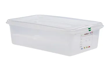 Frischhaltebox GN1/1 15cm 21lt mit Deckel und Clips