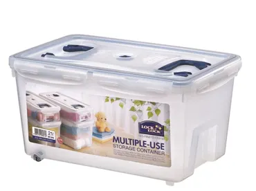 Vorratsbehälter 21lt mit 2 Handgriffen 45.6x30x22.5cm