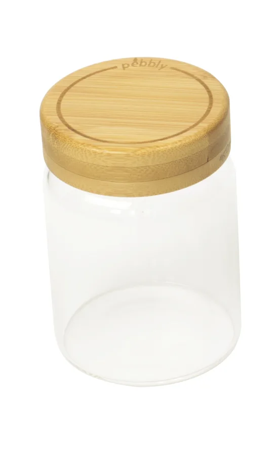 Vorratsglas mit Bambusdeckel 450ml