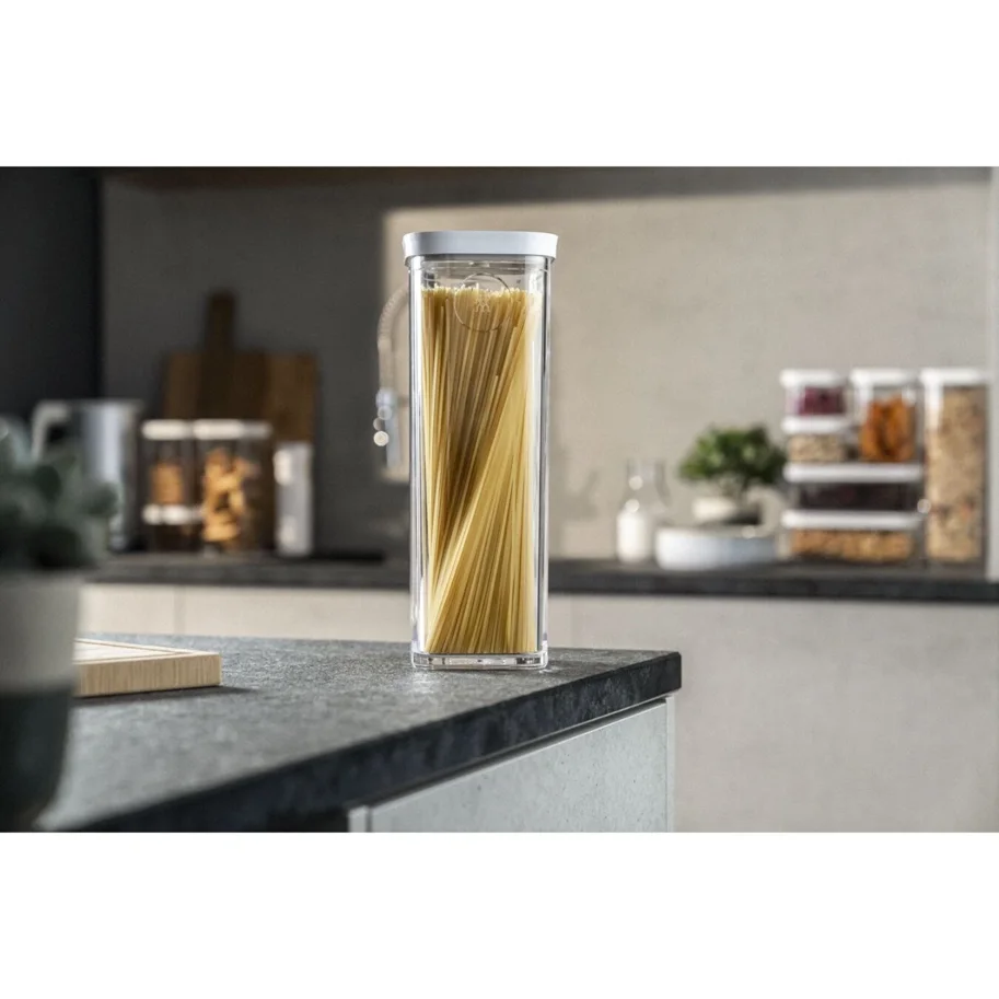 Cube Box 4S, 29.5x10.7x10.7cm, 1.7l, Transparent-weiss