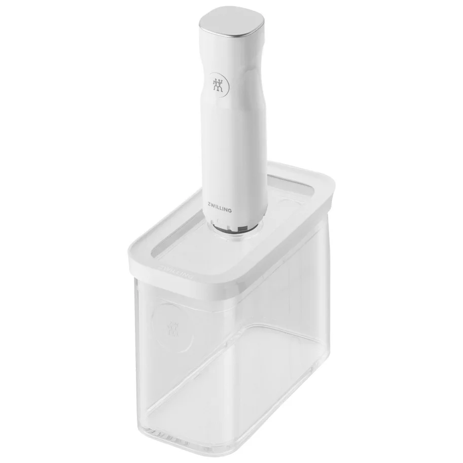 Cube Box 2M, 15.2x21.4x10.7cm, 1.8l, Transparent-weiss