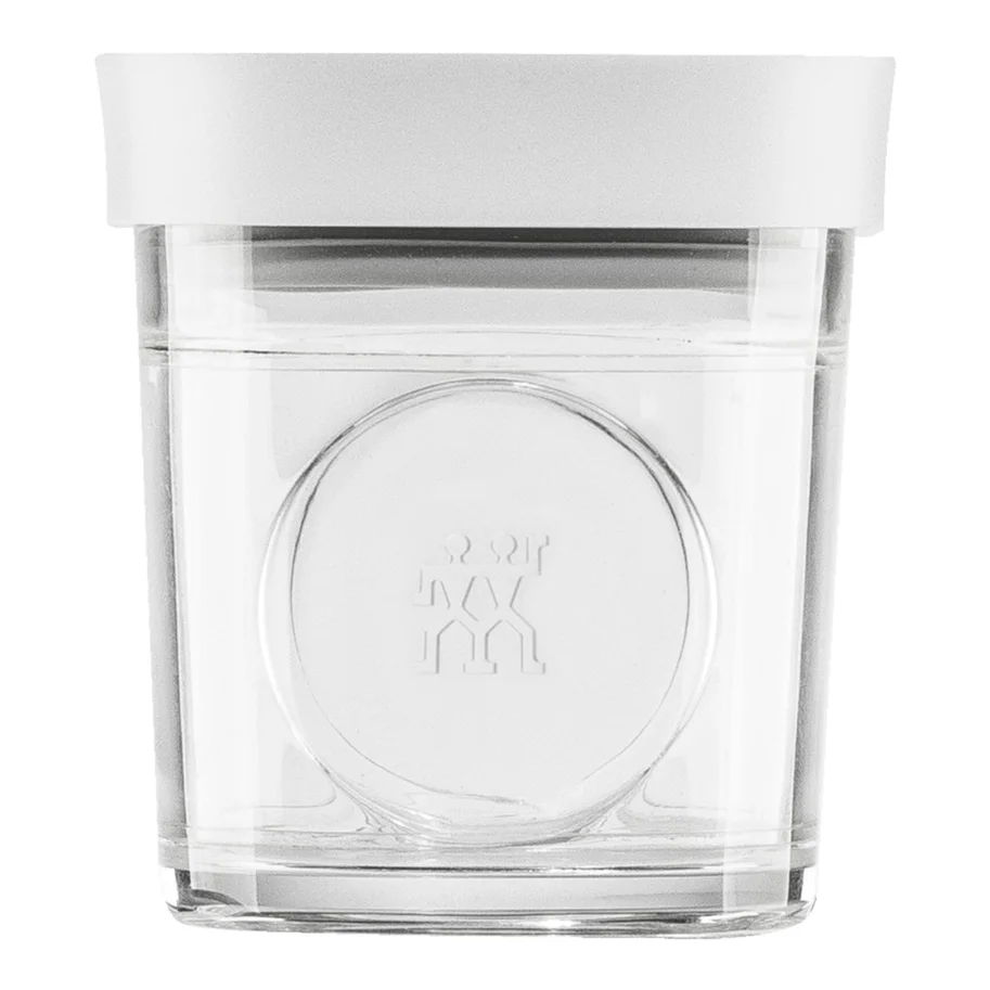 3tlg. Cube Set XS 7.6x7.1x7.1cm 120ml transparent-weiss