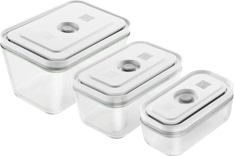 3tlg. Fresh & Save Vakuumbox Glas S,M,L