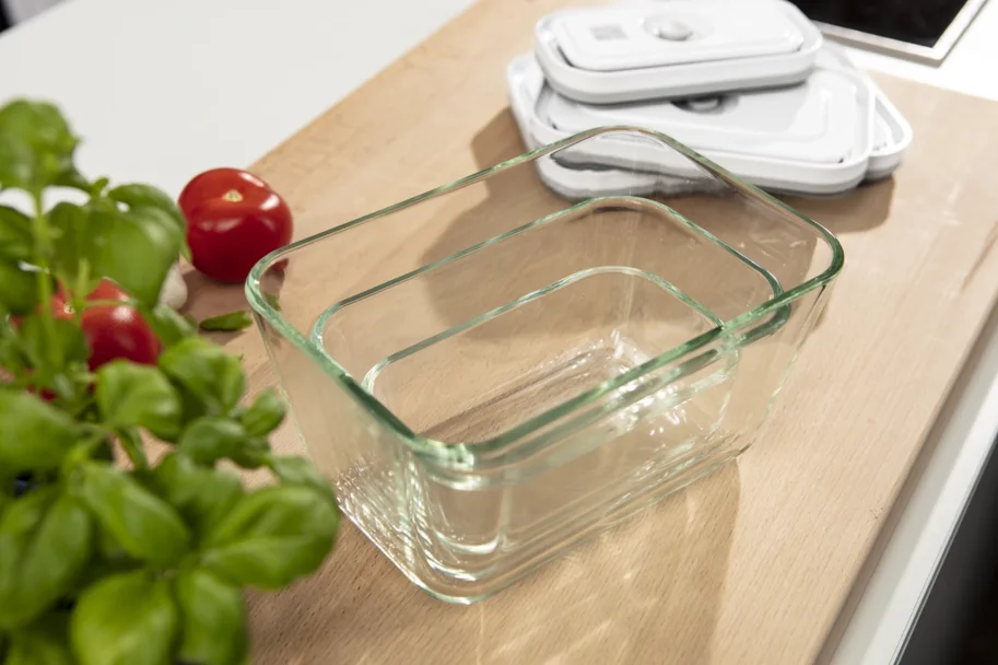 Vakuumbox M, Glas, 18.2x11.2x9.8cm - 0.9L
