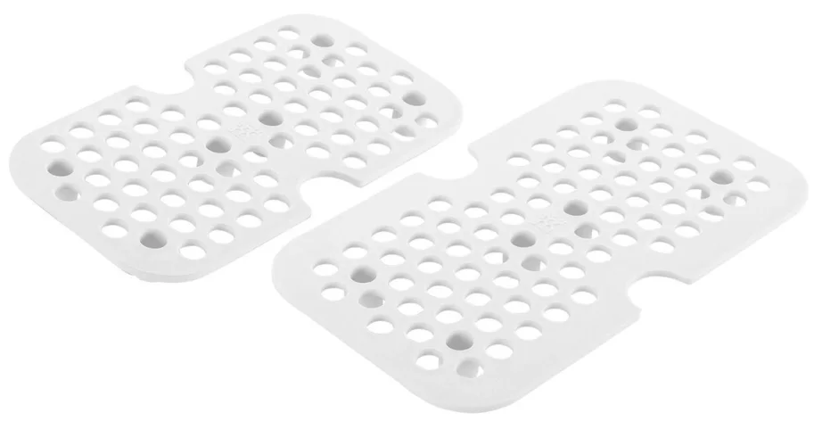 2er Set Vakuum Zubehörset Abtrg Gitter M/L Weiss