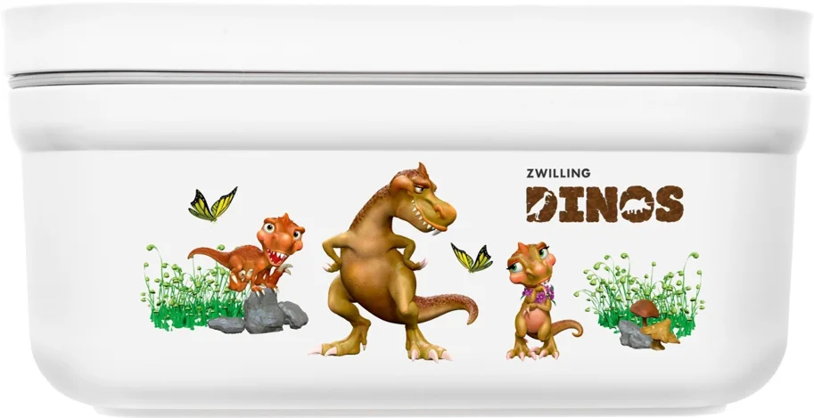 Vakuum-Lunchbox S, Kunststoff,Dino, 15.6x8.7x7.7cm - 0.5L