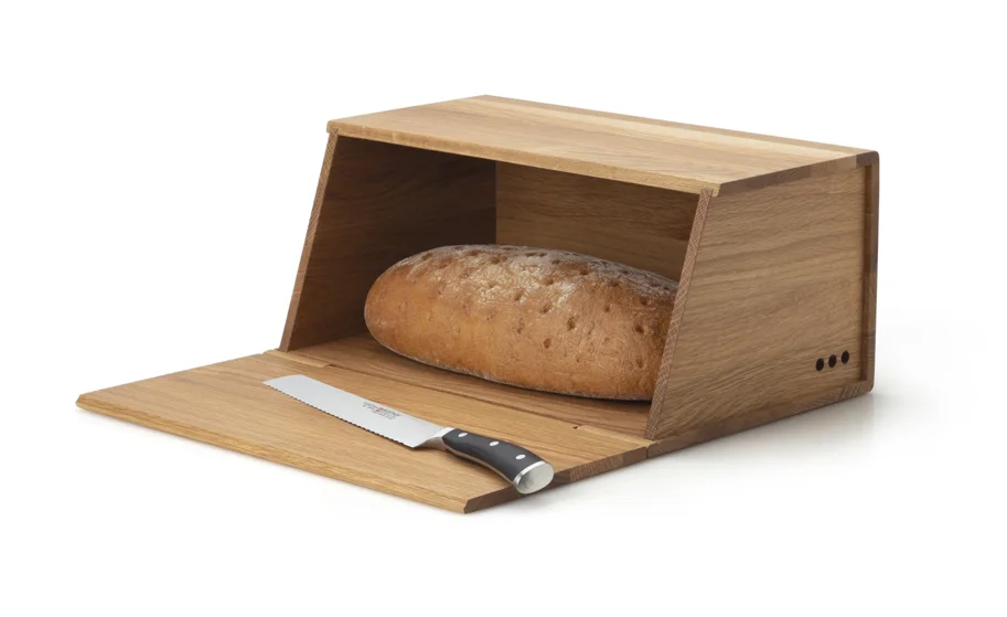 Eiche Brotkasten, 40x26x18.5cm