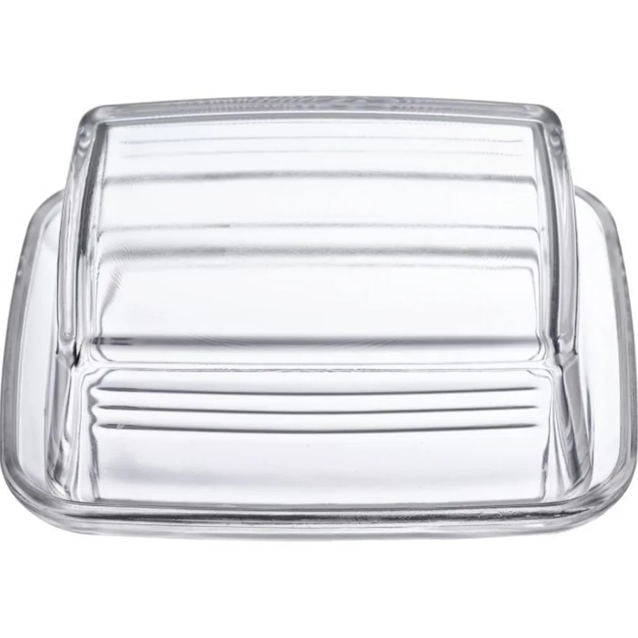 Butterdose Glas, 14.3x11.8cm